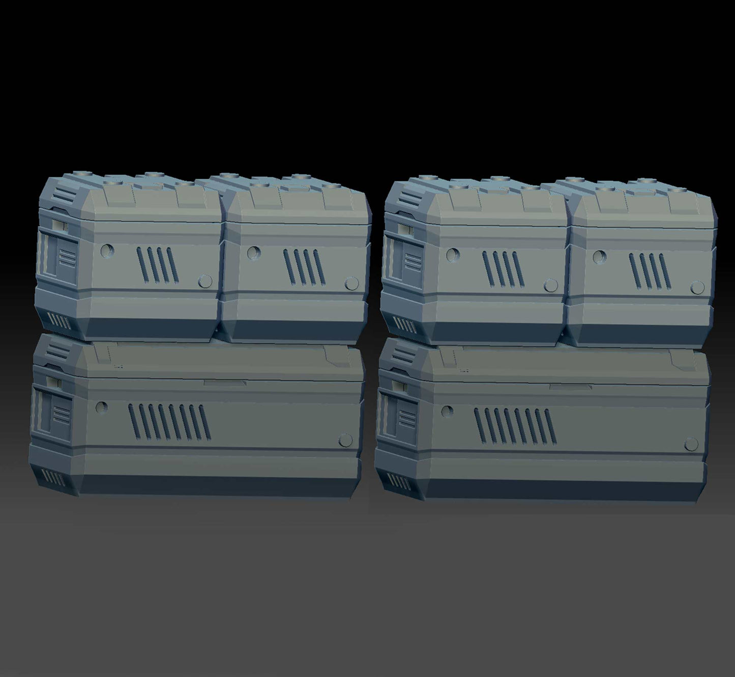 Sci-fi Cargo Storage Box set Preorder