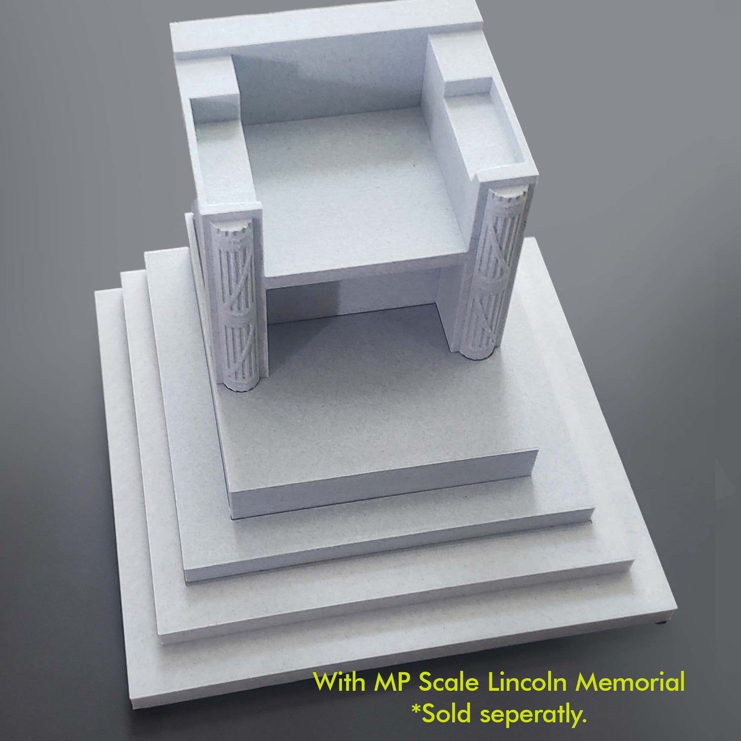 Lincoln Mem MP Chair Display Stage Expansion Set
