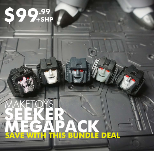 Maketoys Seeker MegaPack Head Pack