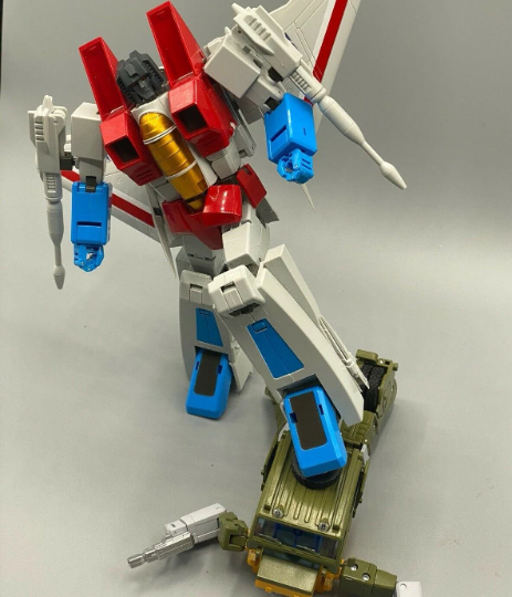 Maketoys Starscream head upgrade