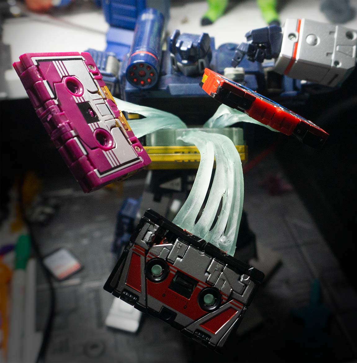 Takara Soundwave Tape deck effects