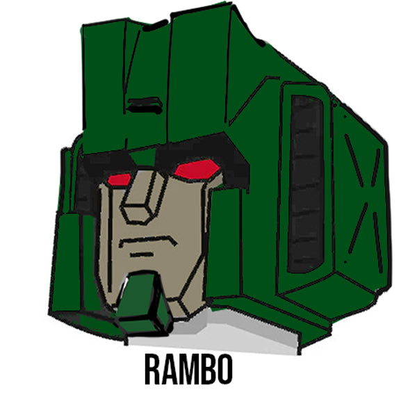 COLORFARSE Rambo MT Head upgrade Preorder